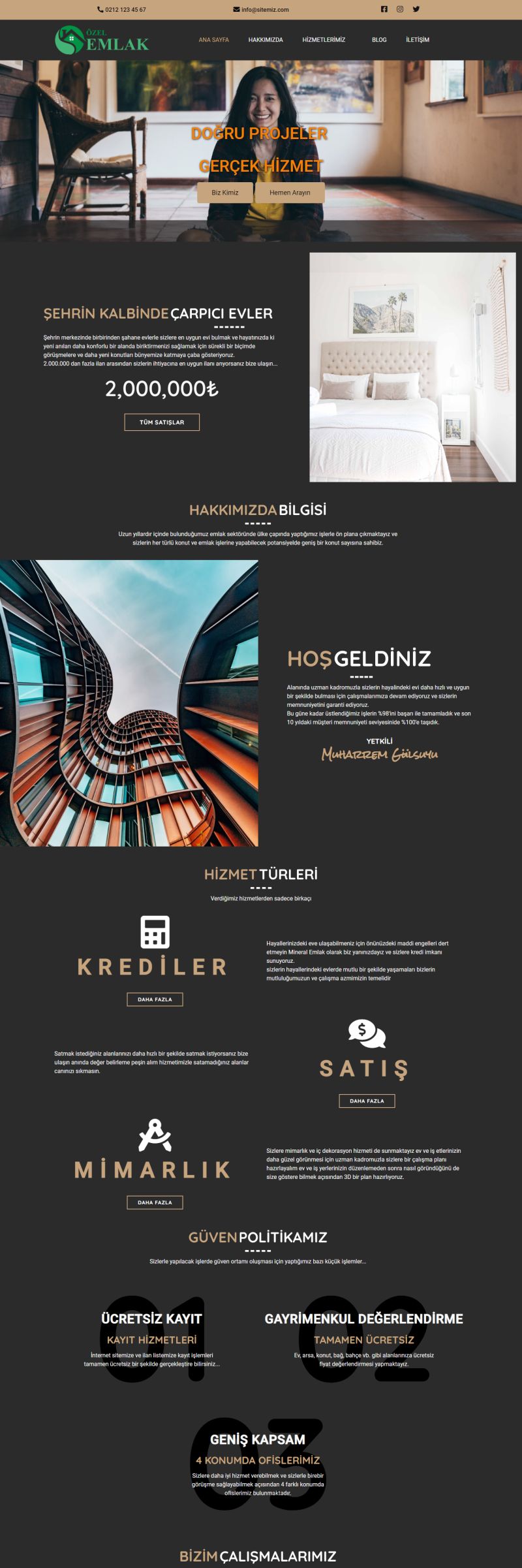 Emlakçı Tasarım Paketi