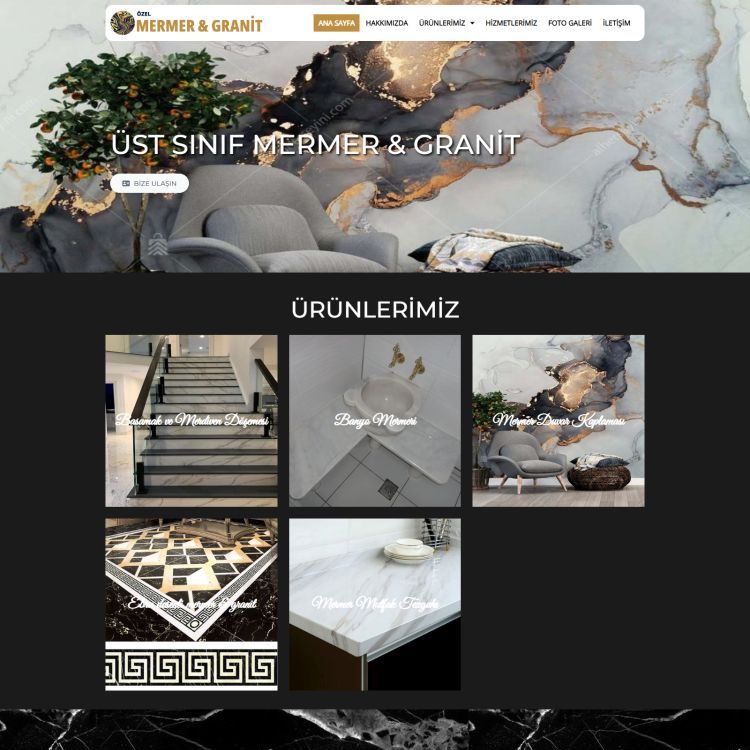 Yapı Dekorasyon Mermer Granit Firması Tasarım Paketi 02